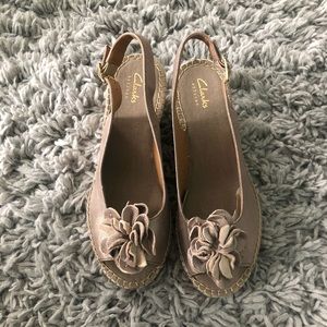 Clarks Petrina Bianca Espadrilles